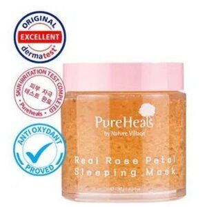 Pure Heals BNIB Real Rose Petal Nourishing Brightening Sleeping Mask 3.53 Oz